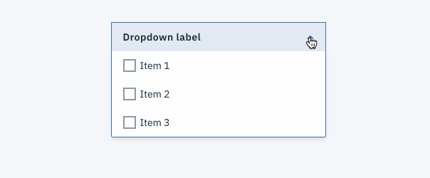 example of Dropdown with Multi-Select